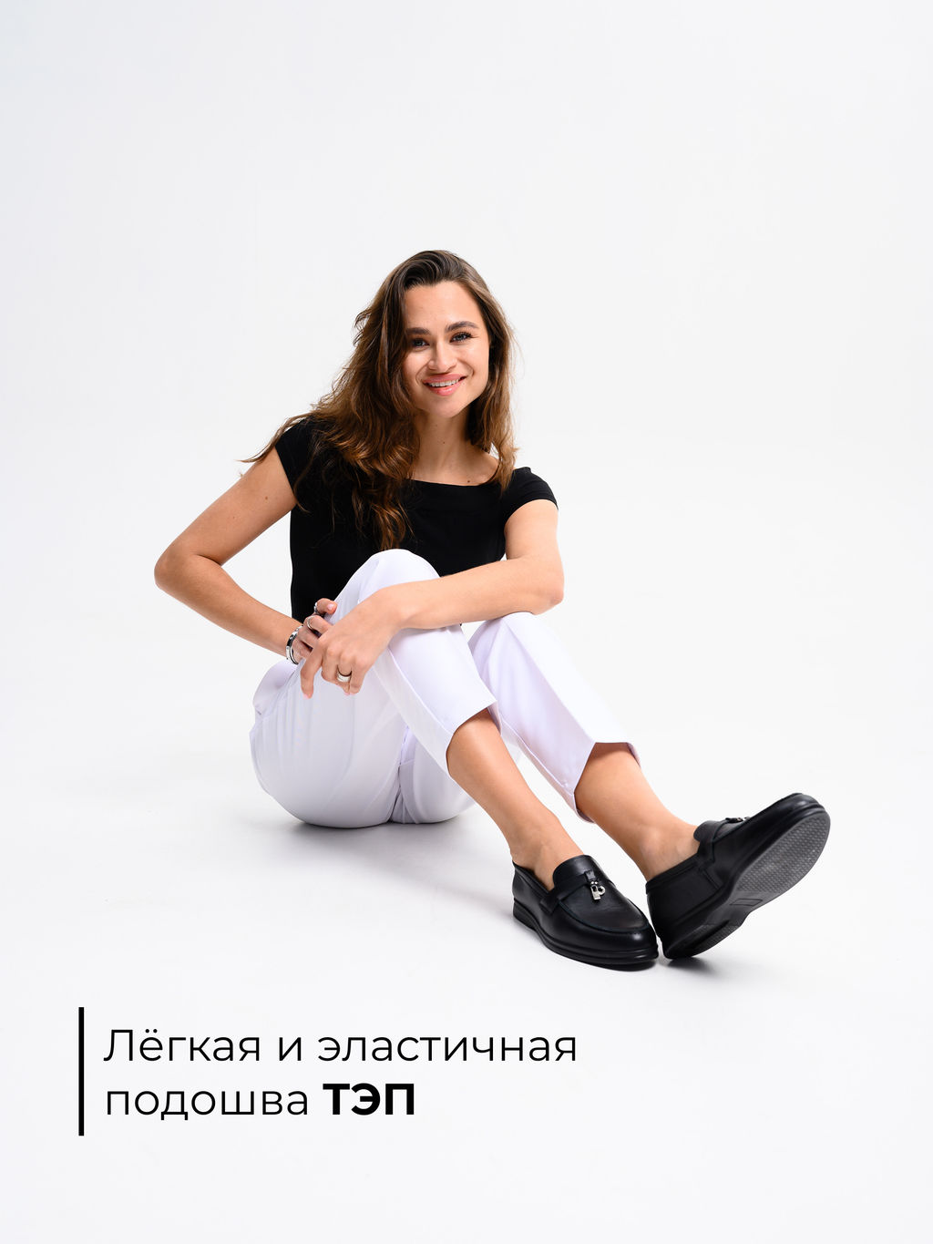 Лоферы EDART 170.2614 bl. Черный фото 7