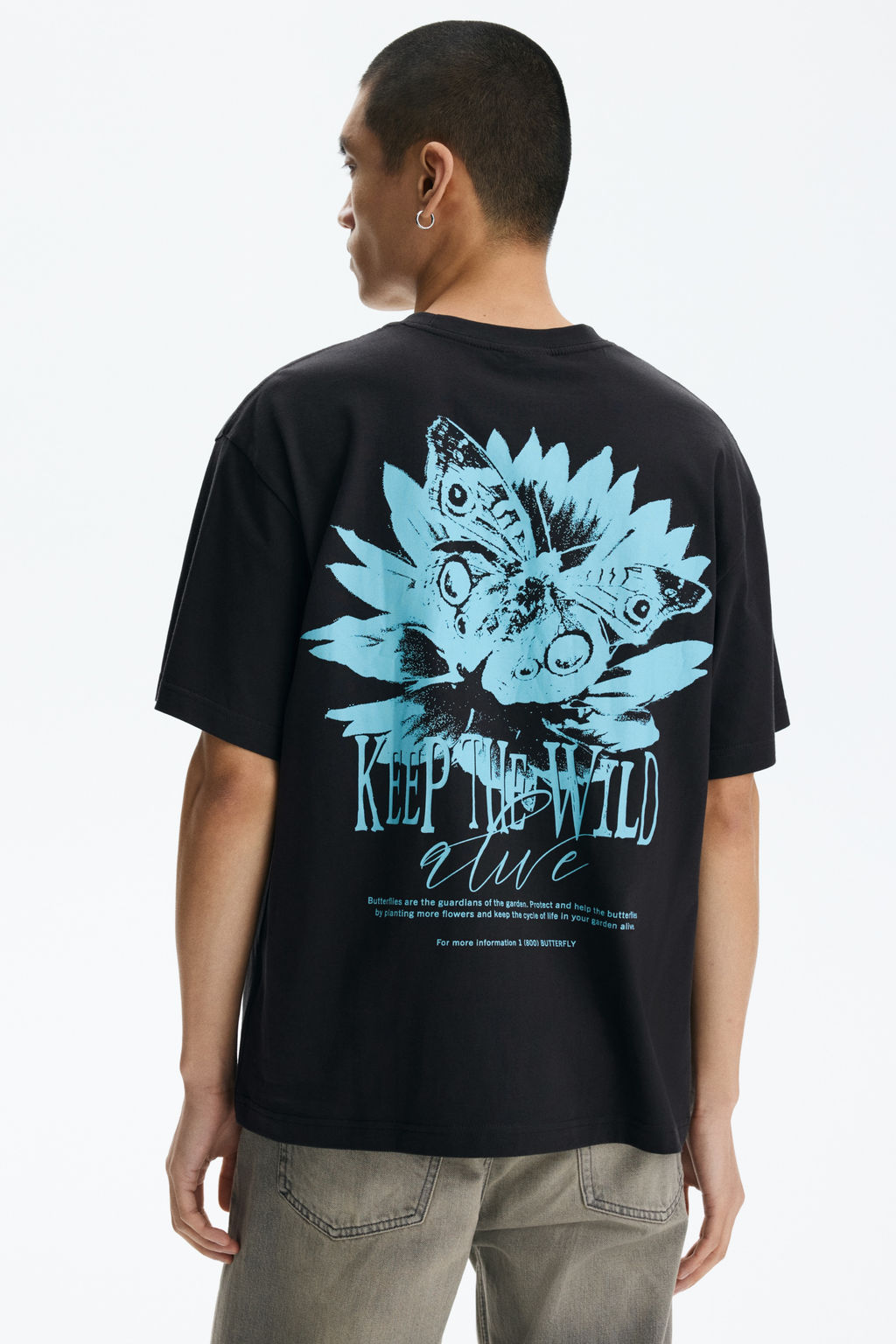Camiseta con motivo estampado Loose Fit - H&m фото 30