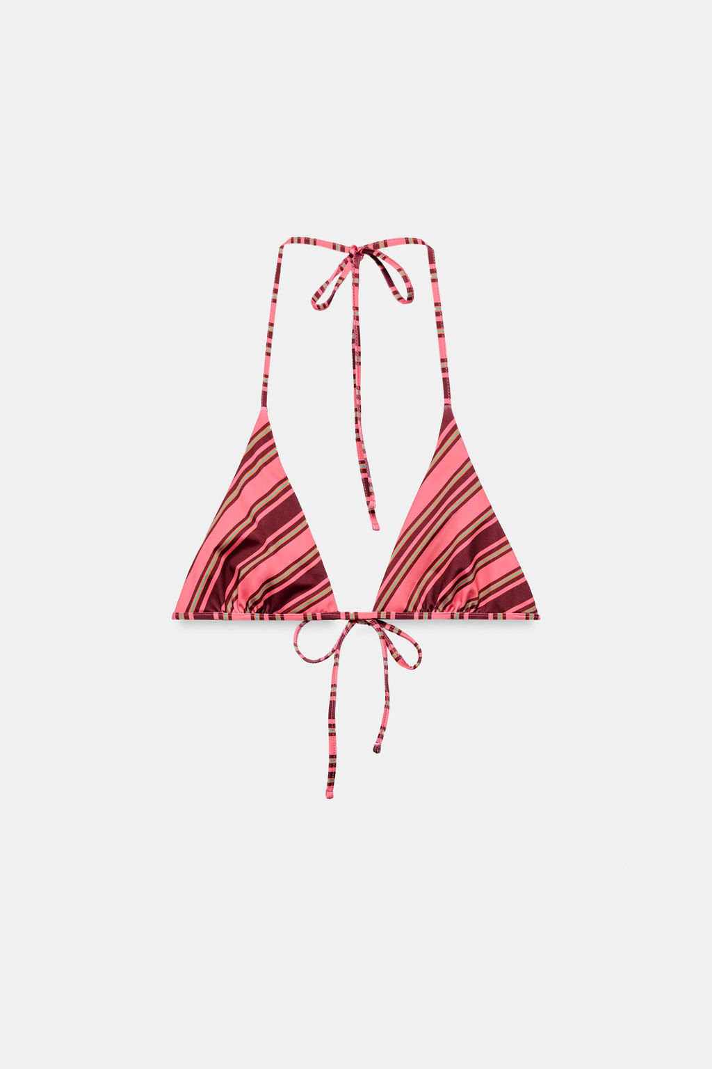 TOP BIKINI REVERSIBLE RAYAS / Multicolor - Zara фото 9