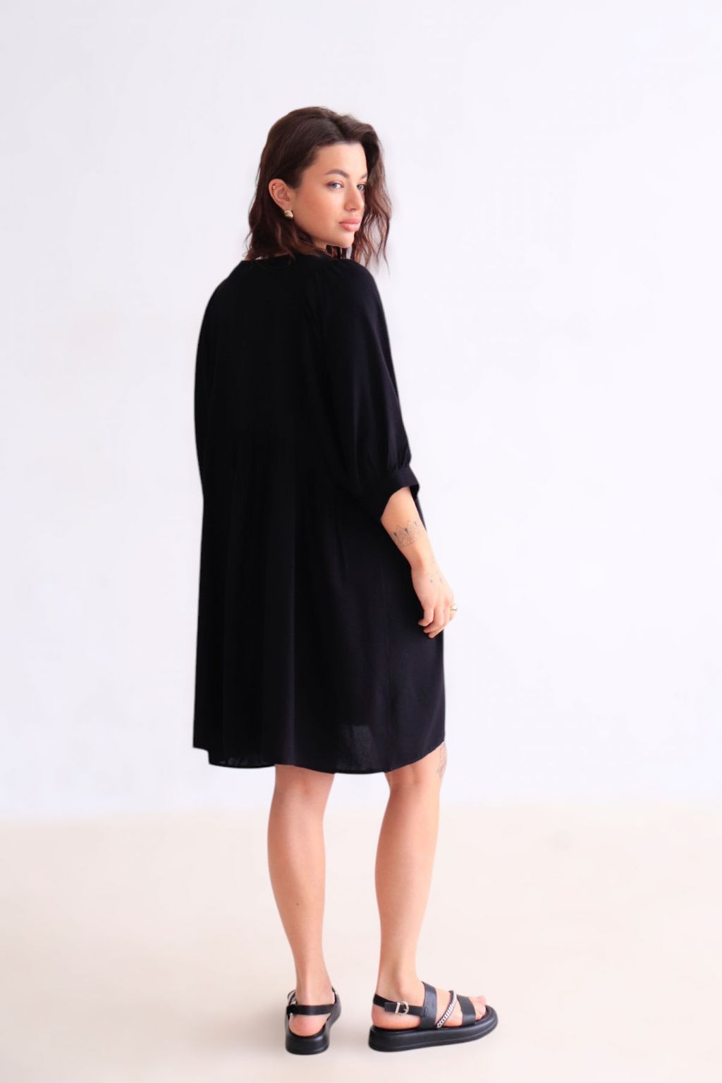 Martichelli Платье чёрное фото 15