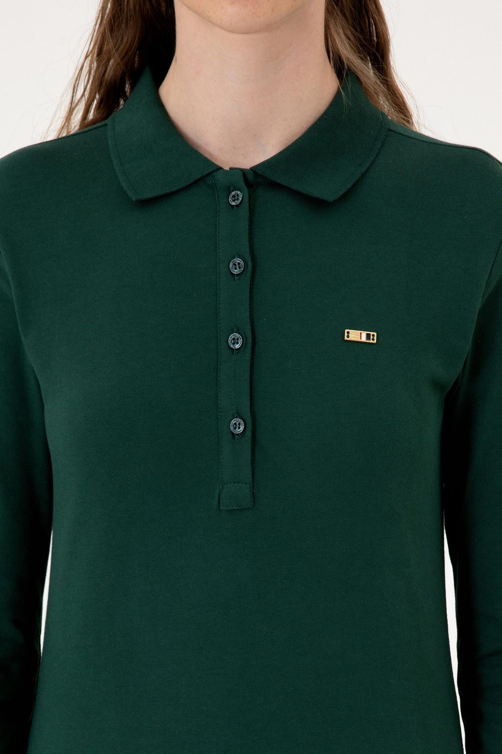 Kad_n Koyu Ye_il Basic Sweatshirt Sepette S_rpriz _ndirim - U.s. polo assn фото 6