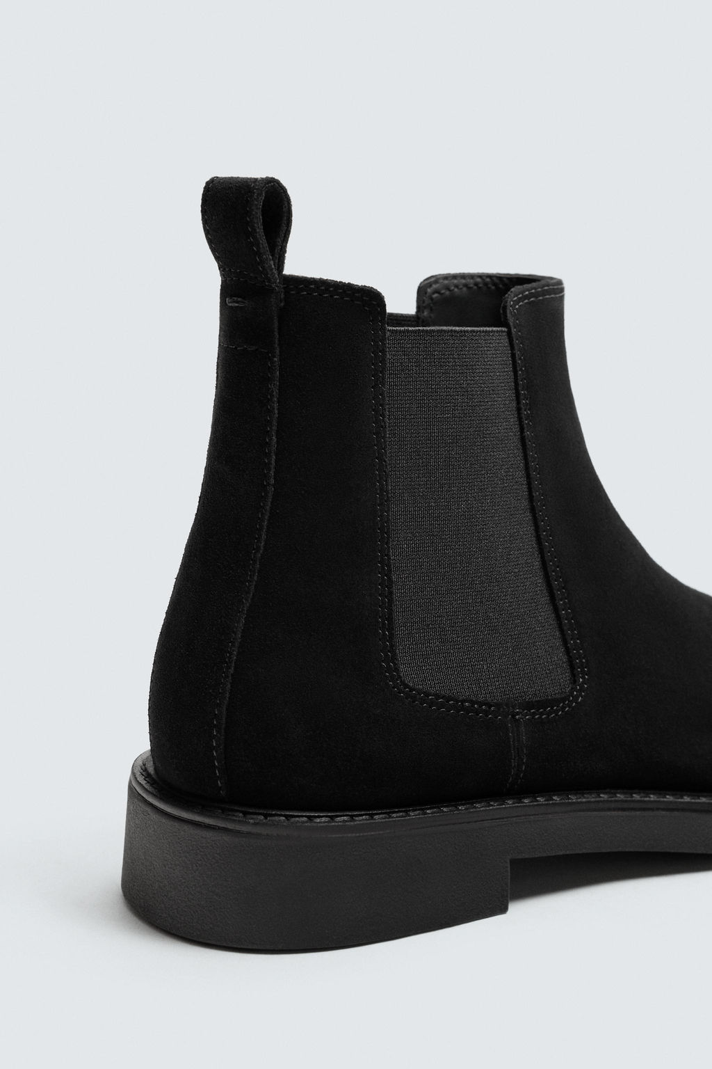 BOTA CHELSEA PIEL / Negro - Zara фото 6