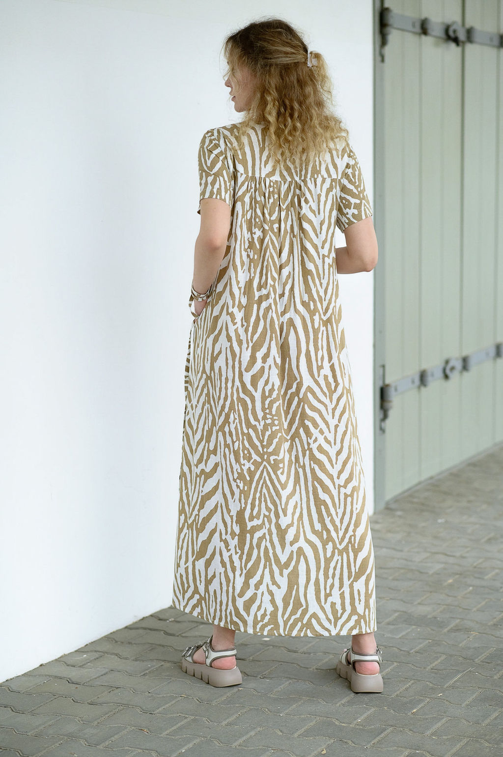 платье 70% лен + 30% вискоза - Новый лен фото 3