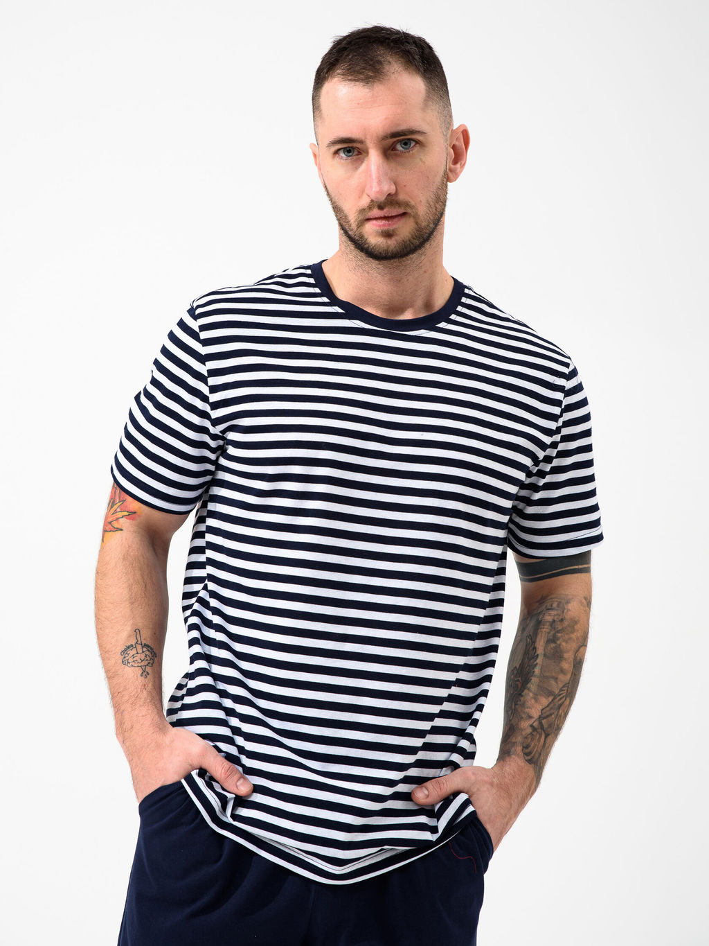 Пижама 100% хлопок Полоса - Оптима фото 5