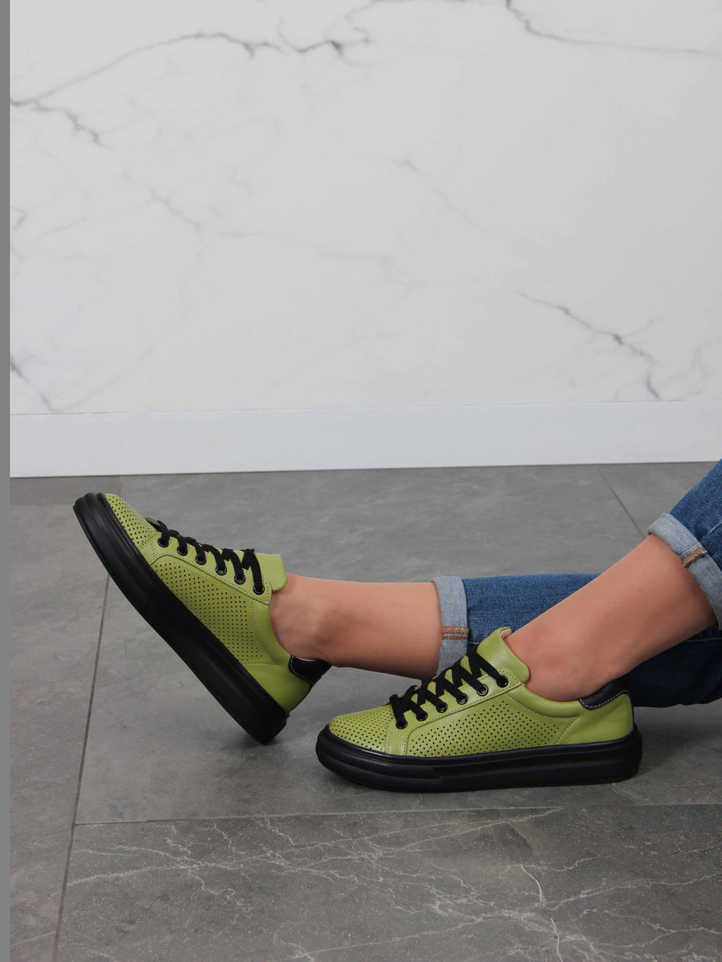 Кеды EDART 127.Lusi22 bl. Авокадо - Ed'art фото 10