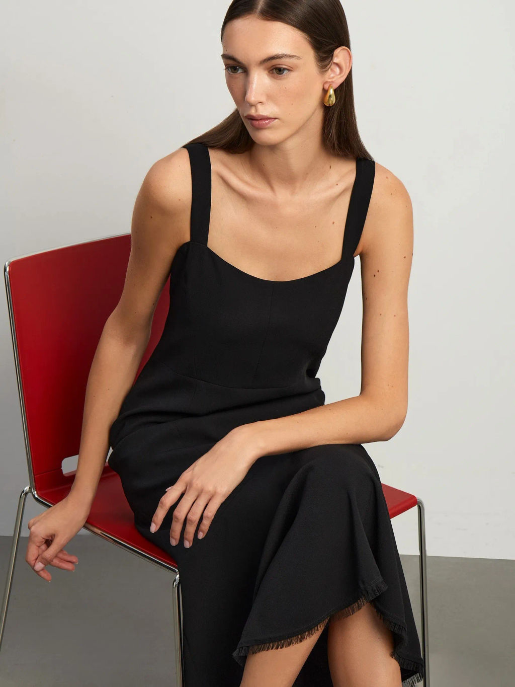 Платье приталенного кроя - Emka фото 2