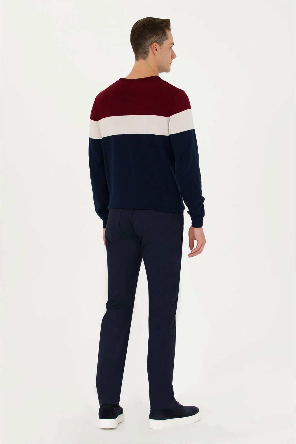 U. S. Polo Assn / Мужские темно-синие брюки из плотной ткани - U.s. polo assn фото 11