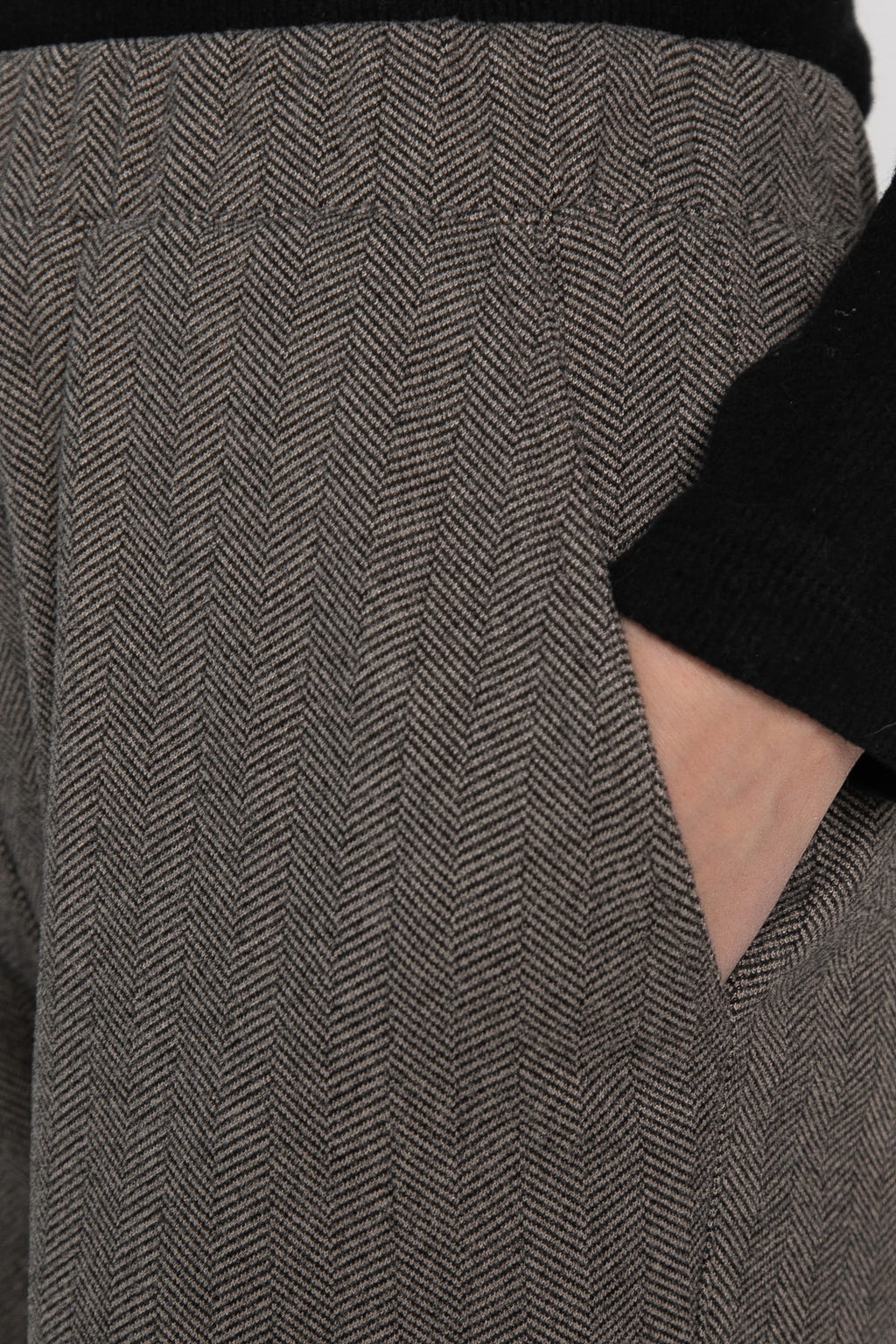 Брюки зауженные Диксон (коричневые) Б15008-8М