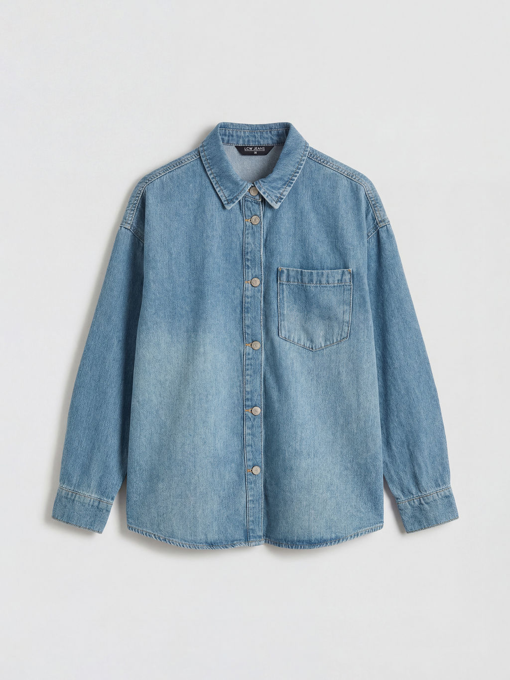 Oversize Kad?n Jean G?mlek