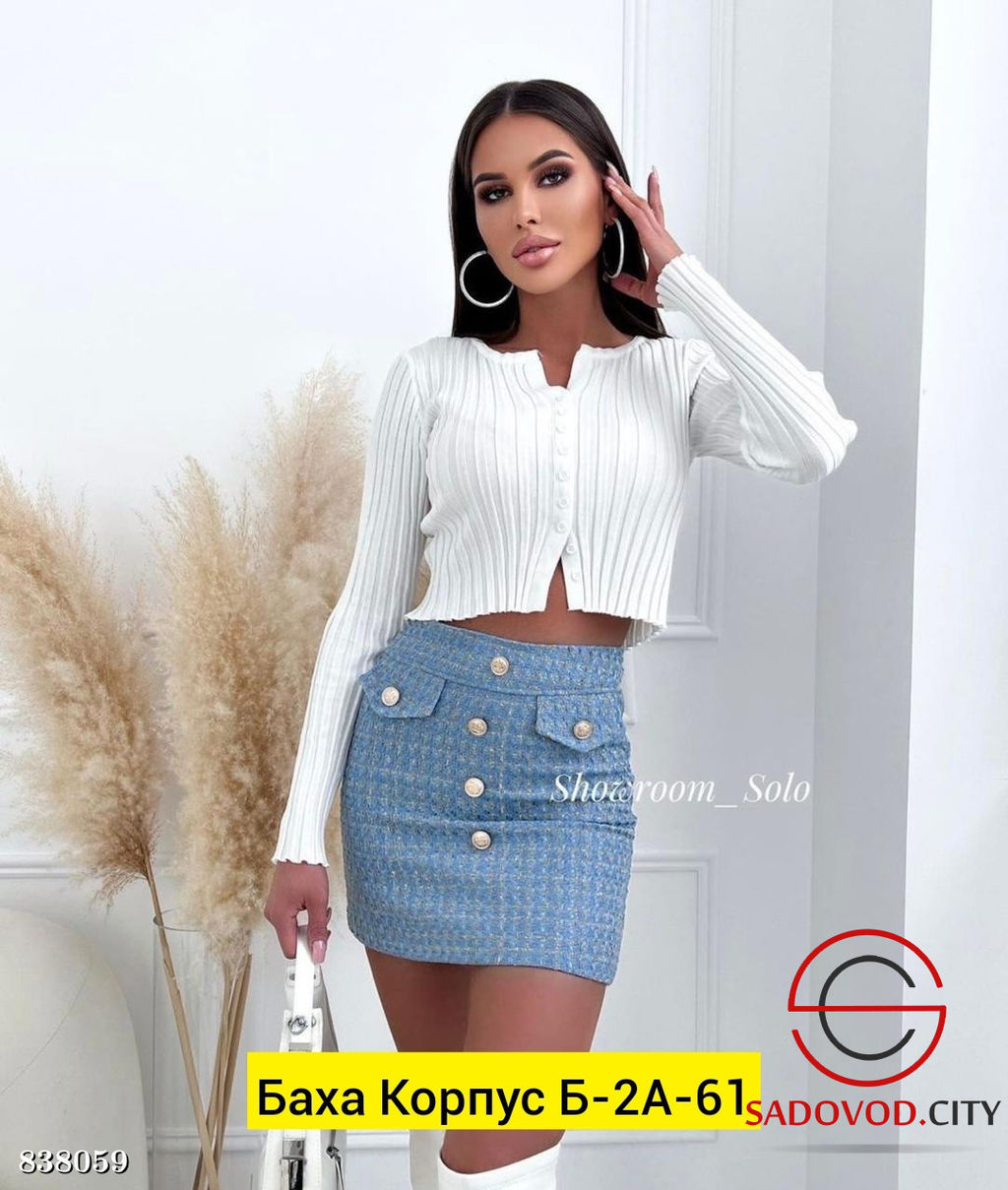 Кофта женская укороченная - Bruno фото 2