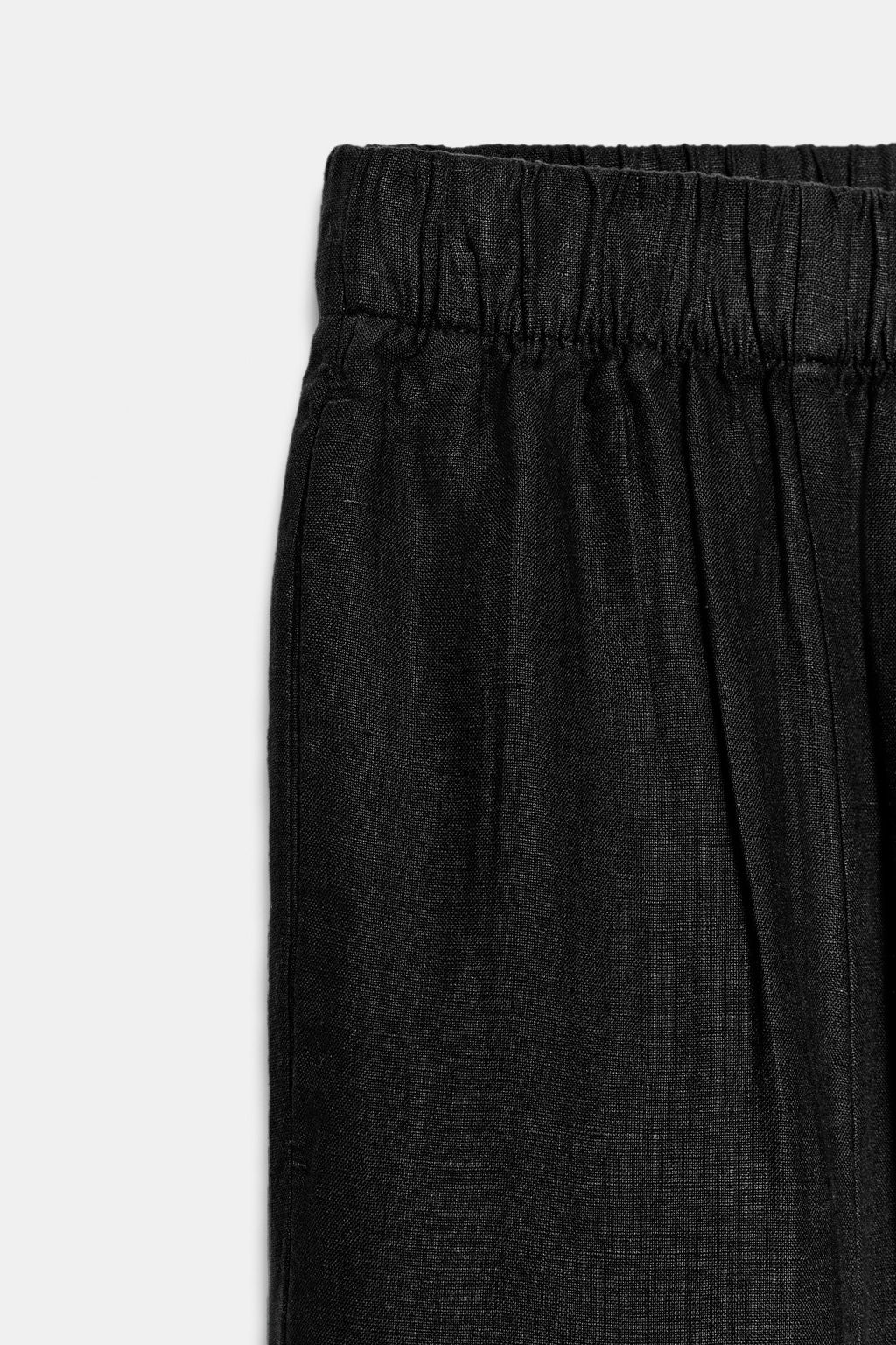 PANTAL?N BARREL LINO 100% ZW COLLECTION / Negro - Zara фото 9