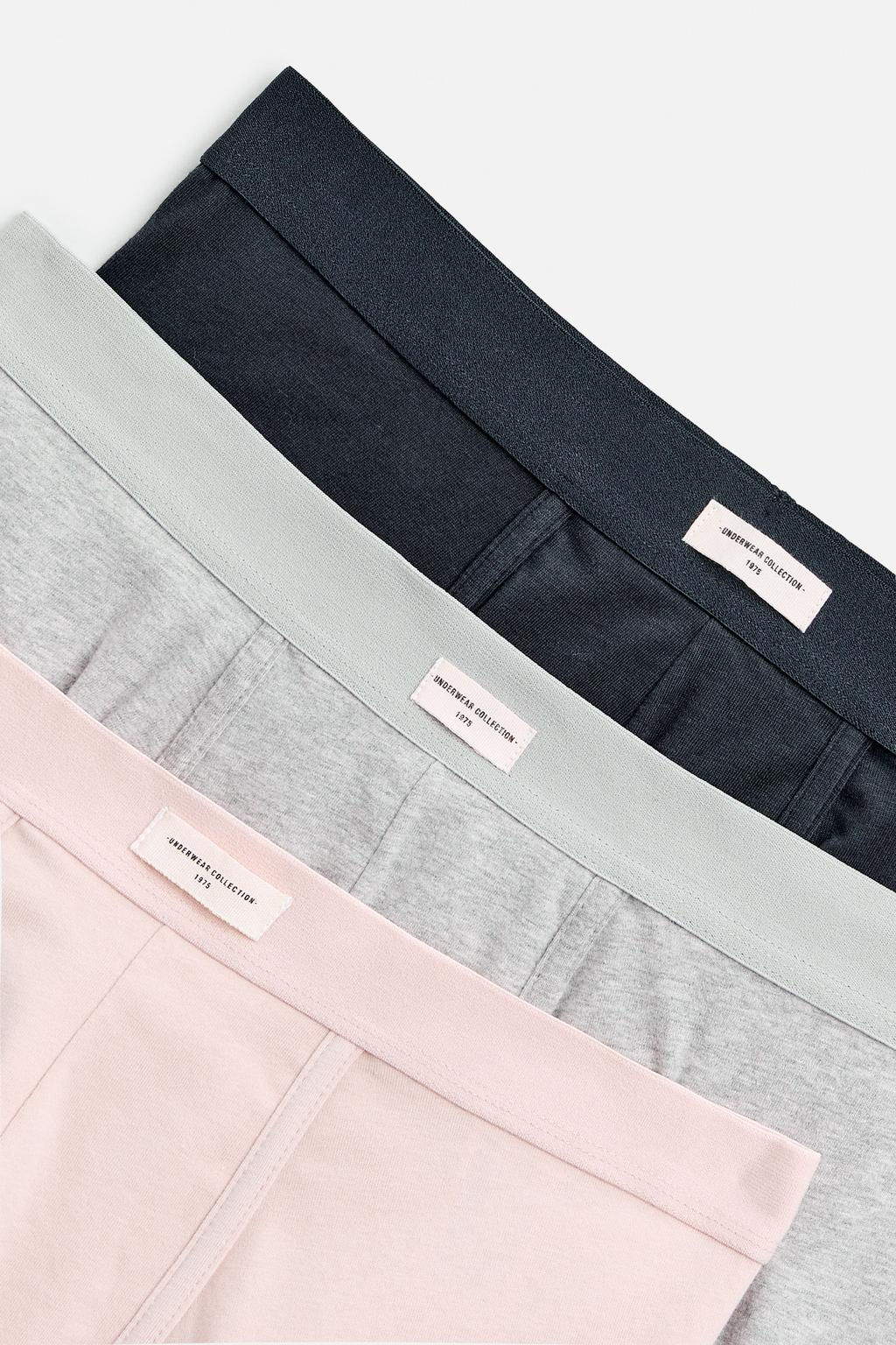 PACK OF 3 SOFT BOXERS - Zara фото 3