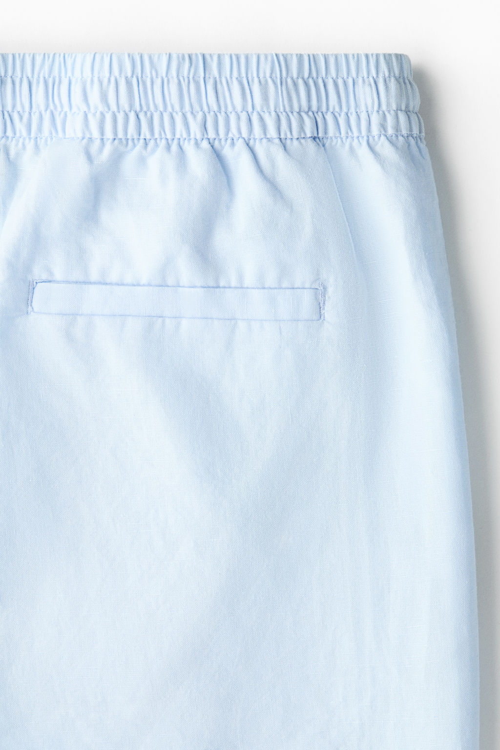 Pantal?n corto en mezcla de lino Regular Fit - H&m фото 9