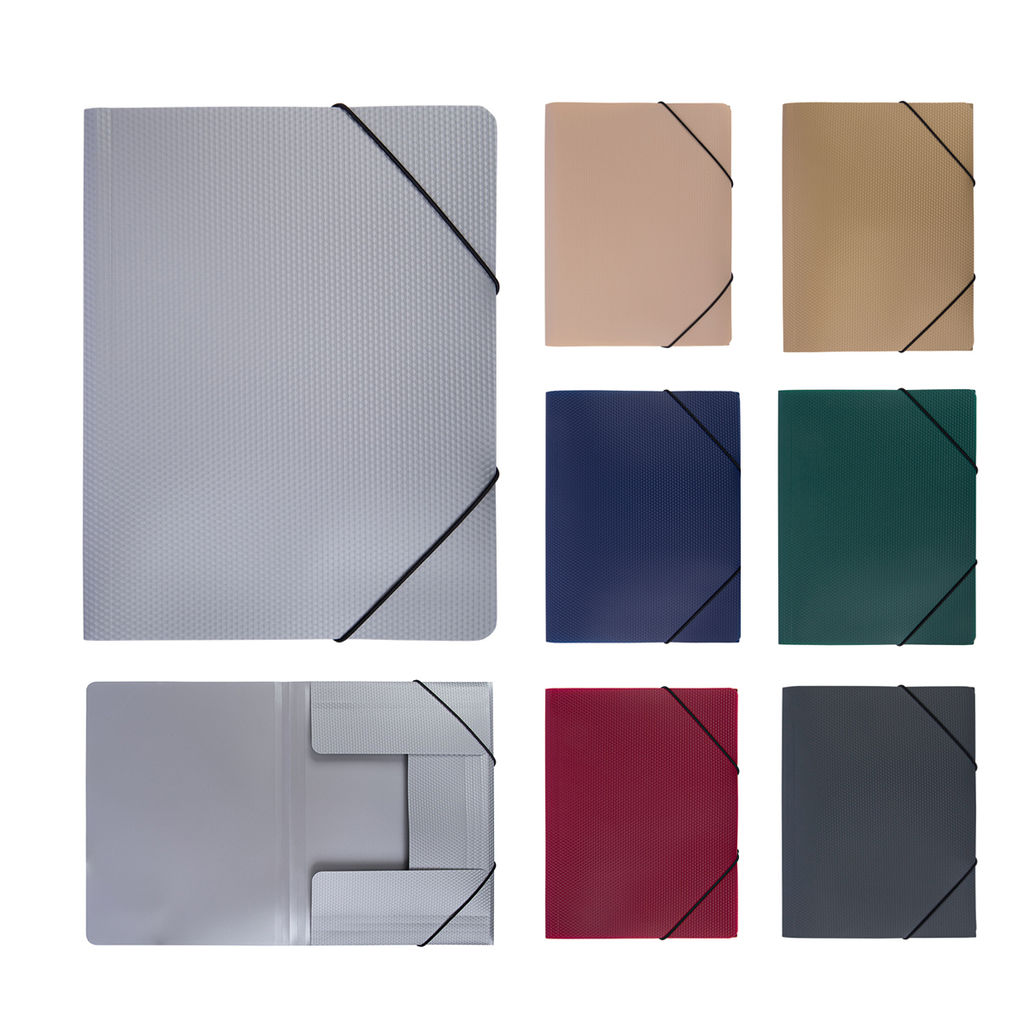 Expert Complete PRISMA Папка на резинке A4 600 мкм 35 мм эффект 3D 5 шт. серый EC210400015