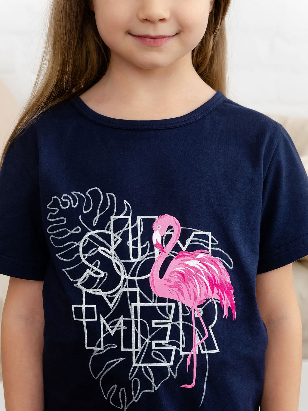 Костюм детский, модель 326, трикотаж (26 размер, Фламинго, синий ) - Ивановотекстиль фото 9