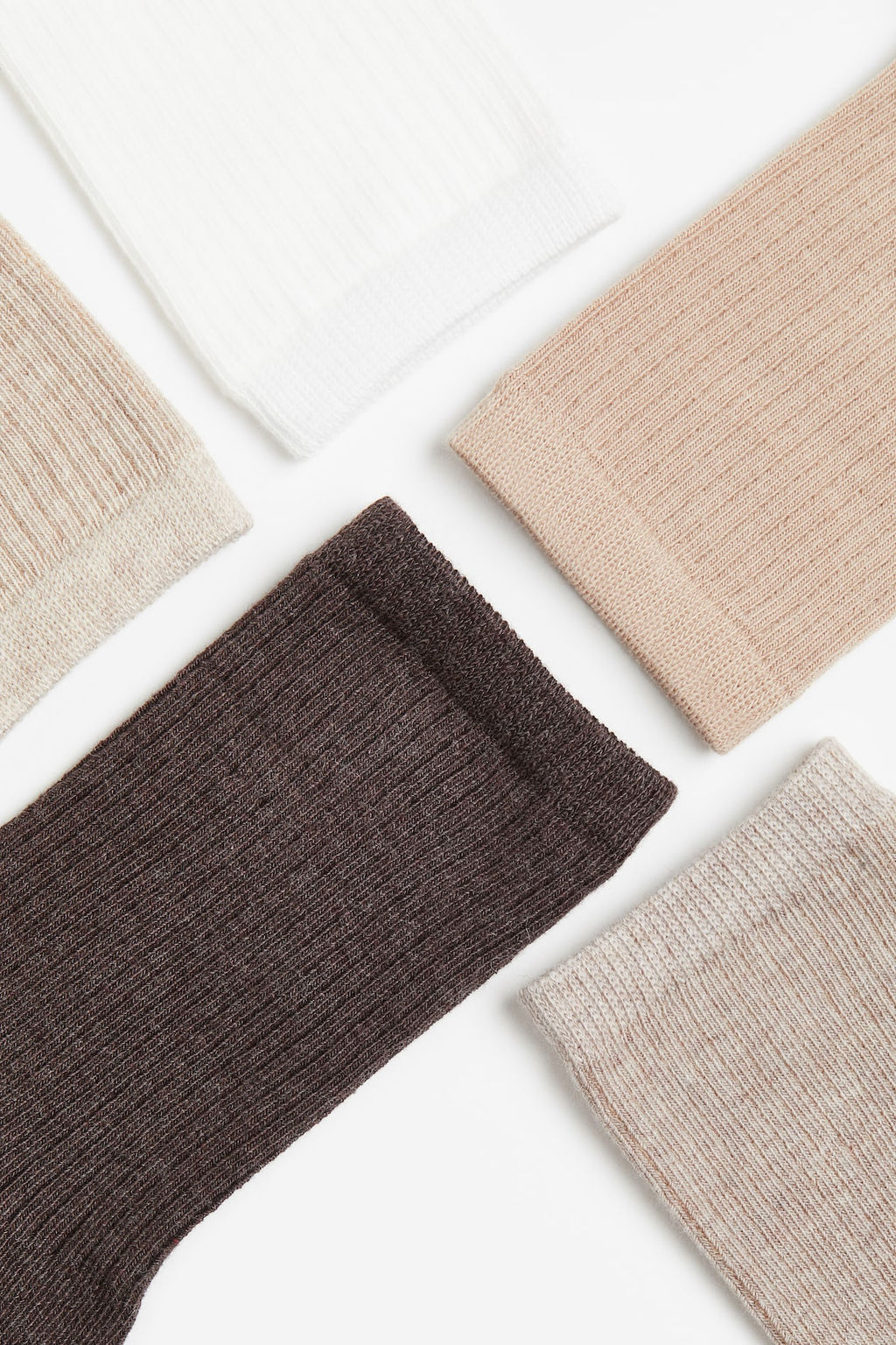 Pack de 5 calcetines en punto de canale - H&m фото 2
