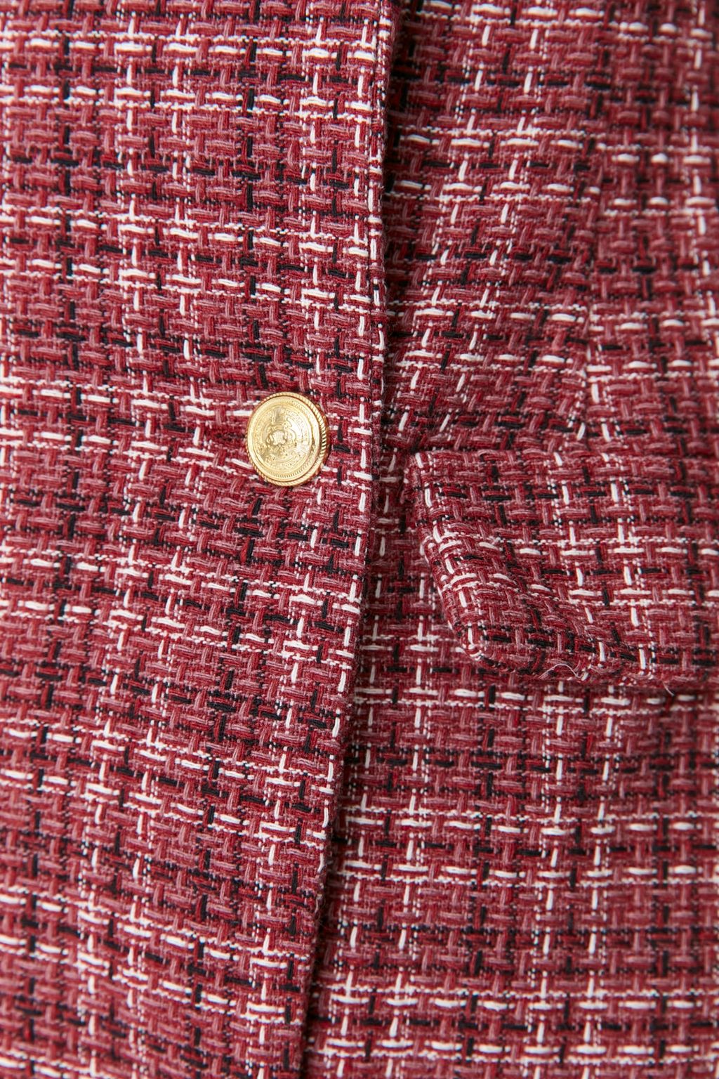 TRENDYOLMILLA Siyah Etegi Volanl? Dugme Detayl? Tuvit Dokuma Elbise TWOAW23EL00870  фото 4