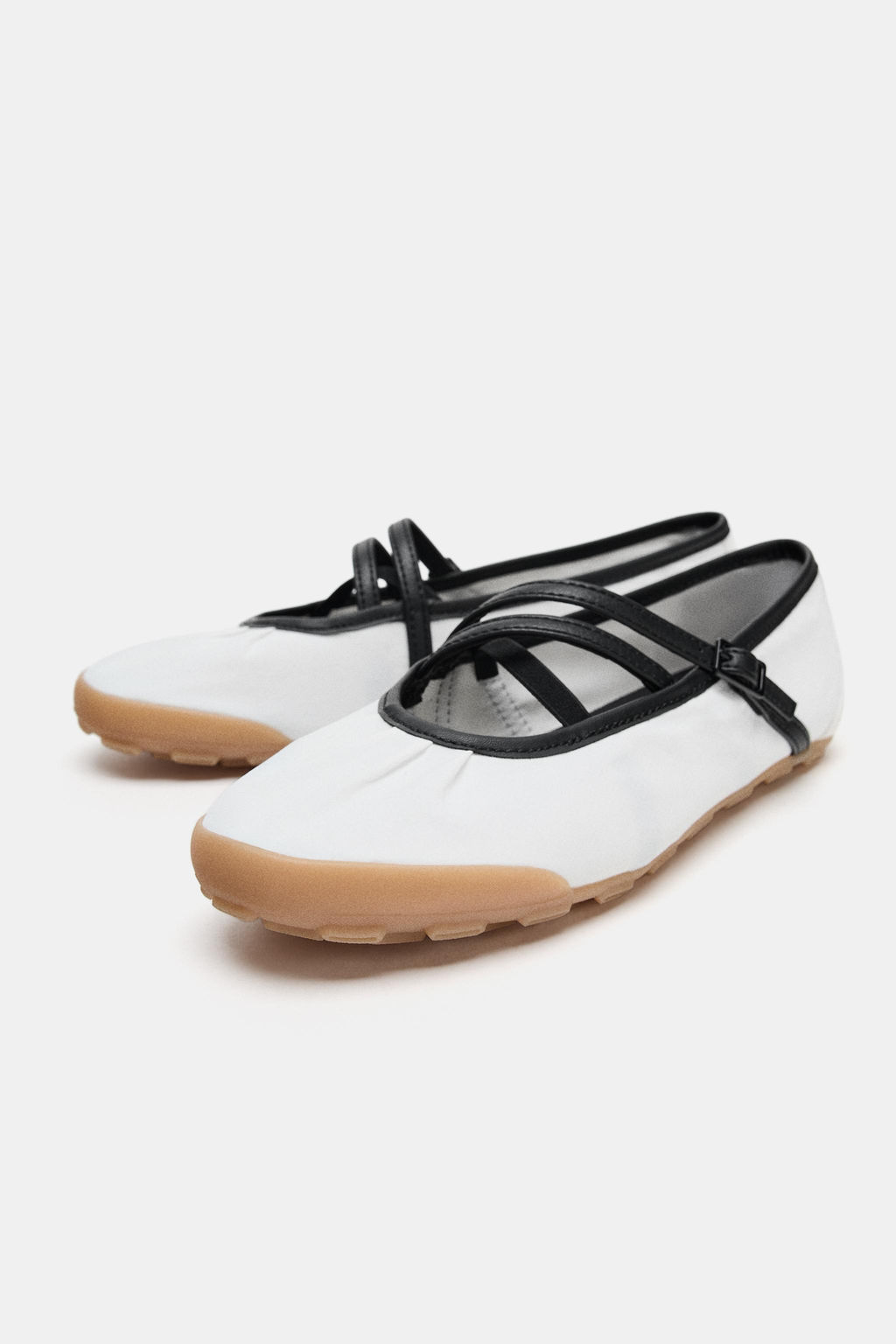 BAILARINA DEPORTIVA TIRAS / Blanco - Zara фото 3