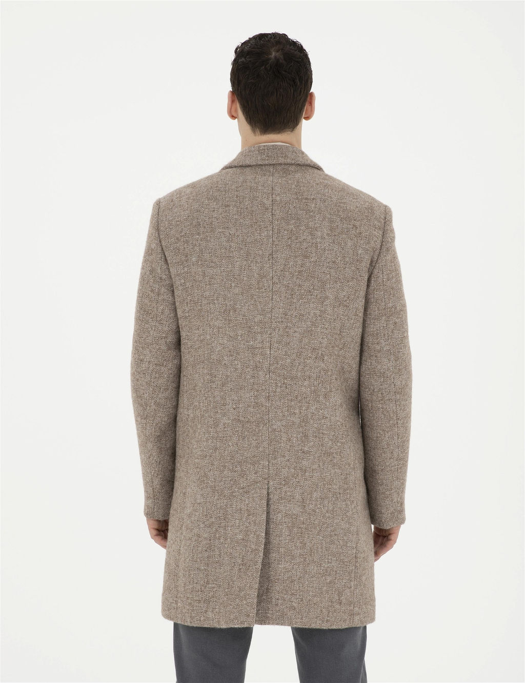 Kahverengi Y_n Kar___ml_ Slim Fit Ka_e Kaban - Pierre cardin фото 5