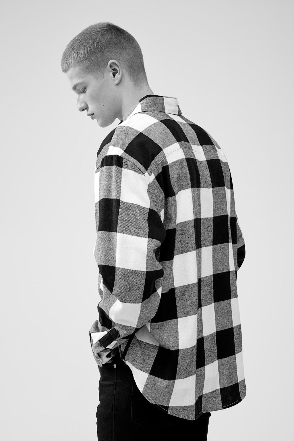 Camisa de franela Relaxed Fit - H&m фото 5