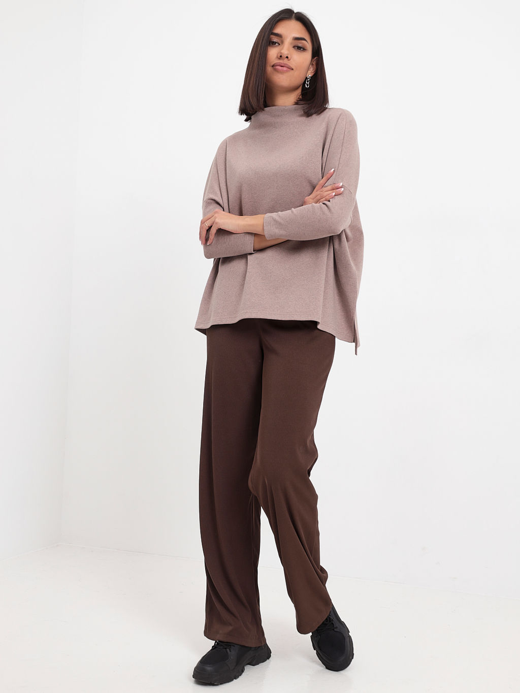 Джемпер женский KATHARINA KROSS KK-JP-001R-RM-4001-R (бежевый м.)  фото 7