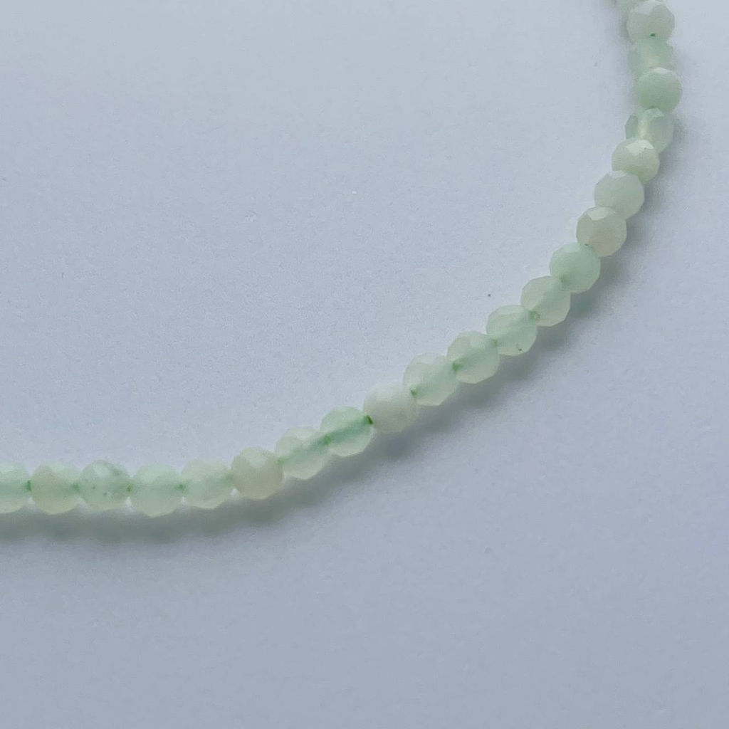 Бусы из зеленого Опала огранка 39 см +