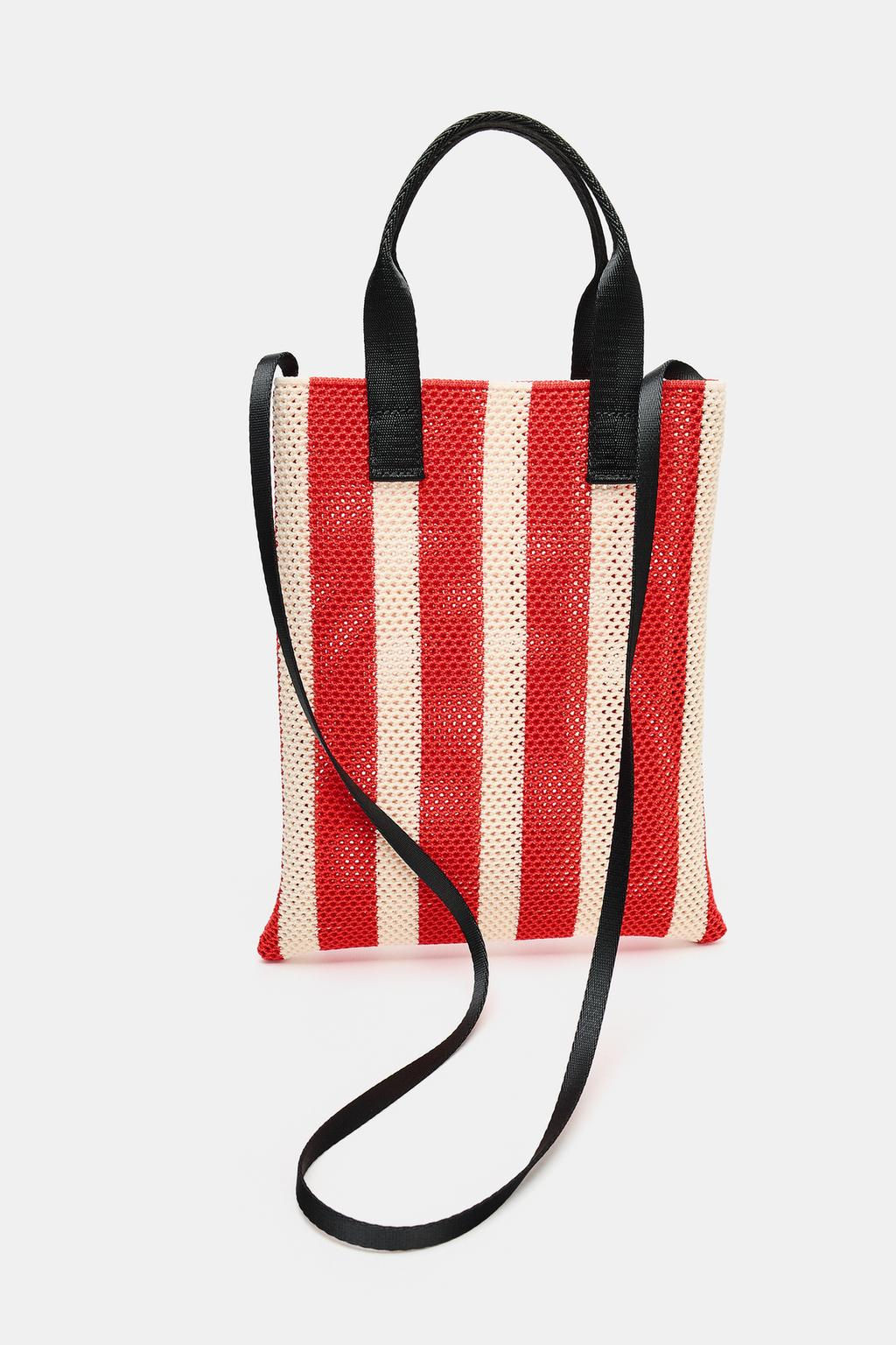 CUT-OUT EFFECT MINI TOTE BAG - Zara фото 5