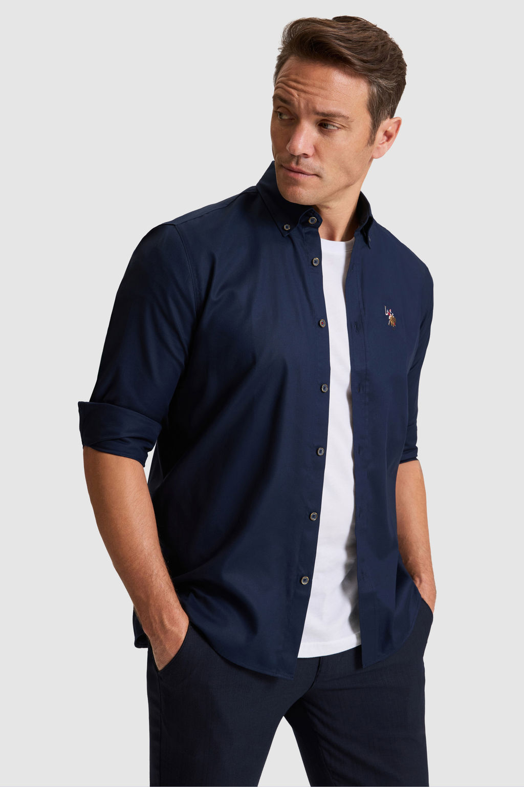 Erkek Lacivert Uzun Kollu Basic G_mlek - U.s. polo assn фото 4