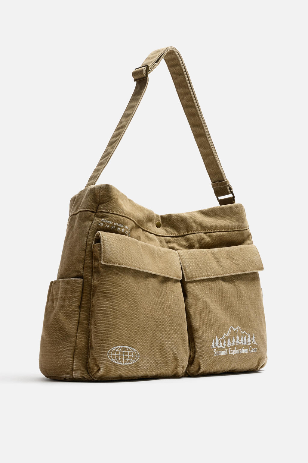 FABRIC SHOULDER BAG - Zara фото 4