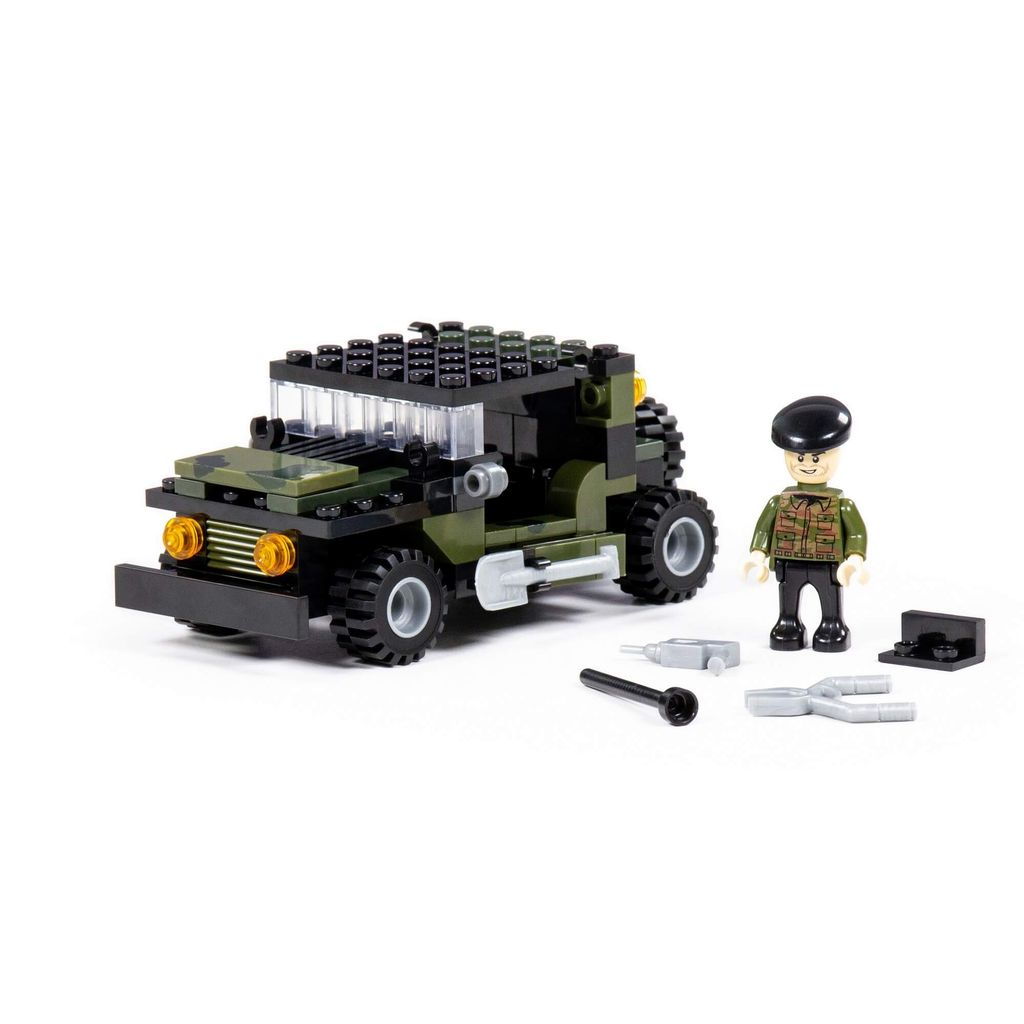 Конструктор Классик Армия-2.4 (102 элемента) (в коробке) - Полесье фото 5