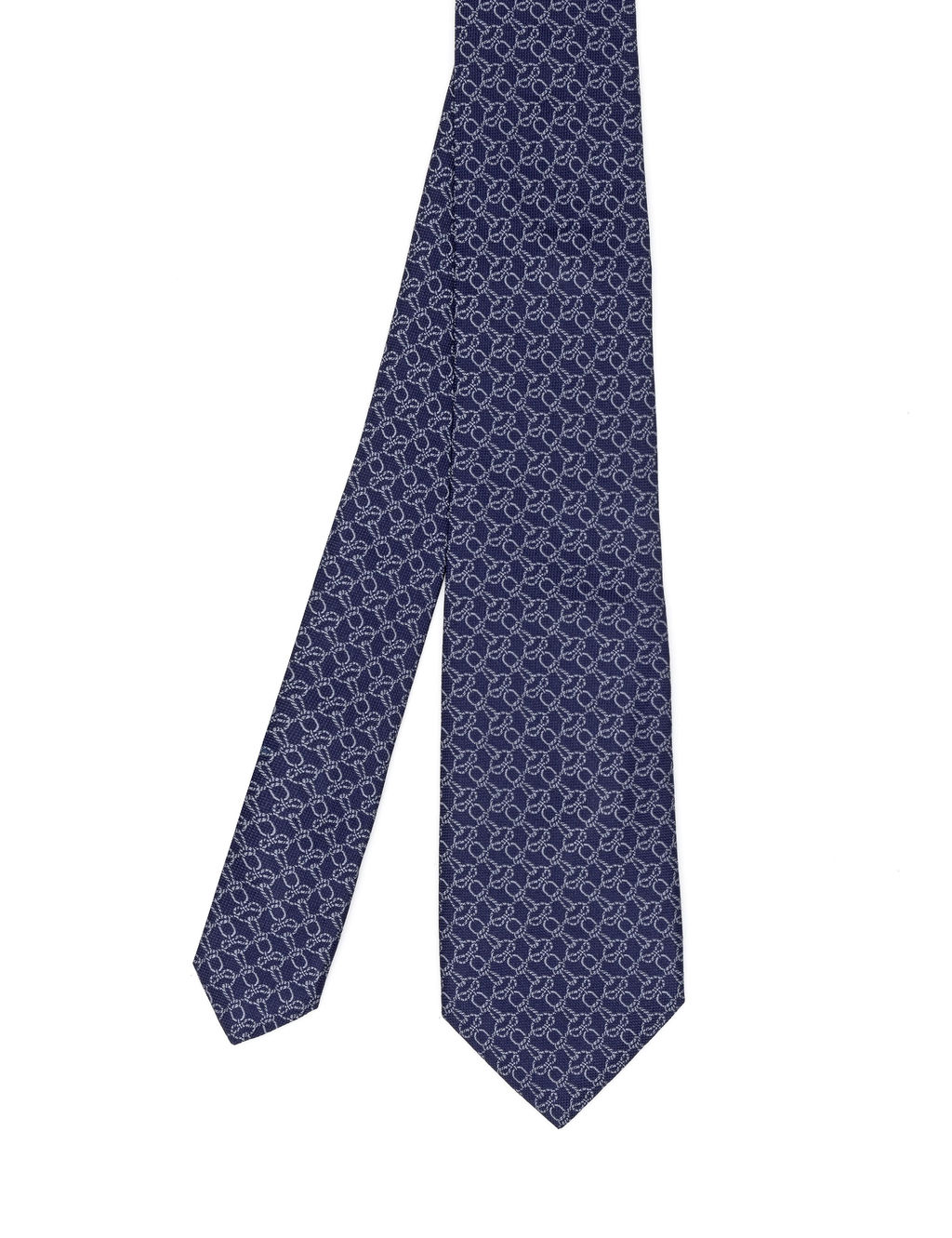 Темно-синий шелковый галстук - Cacharel фото 3