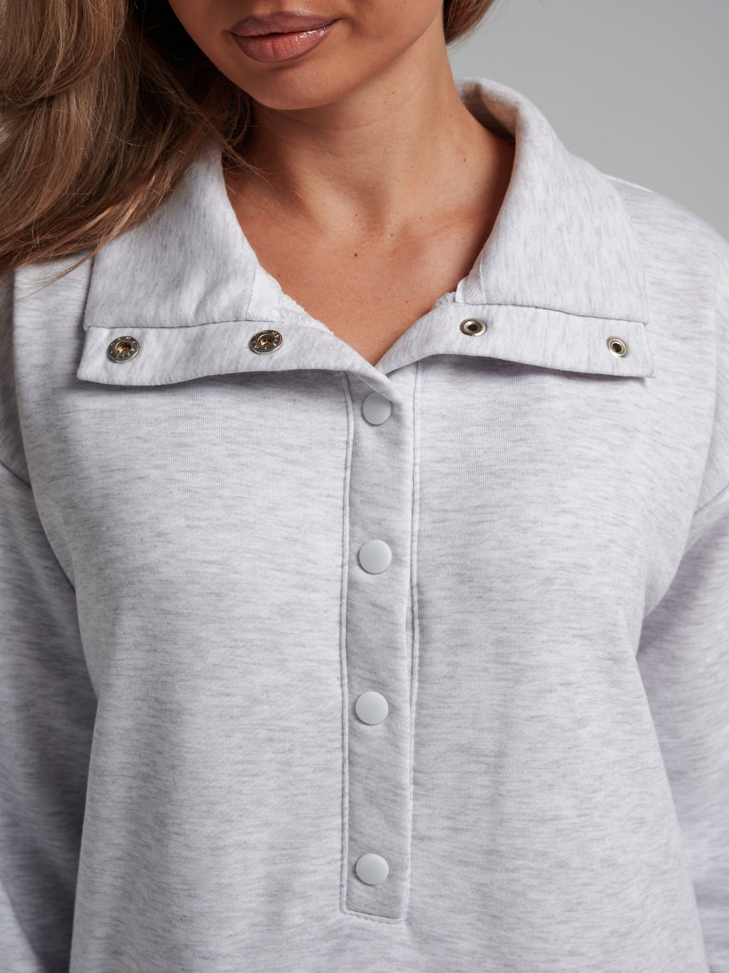 978 Платье "Меланж/серый"