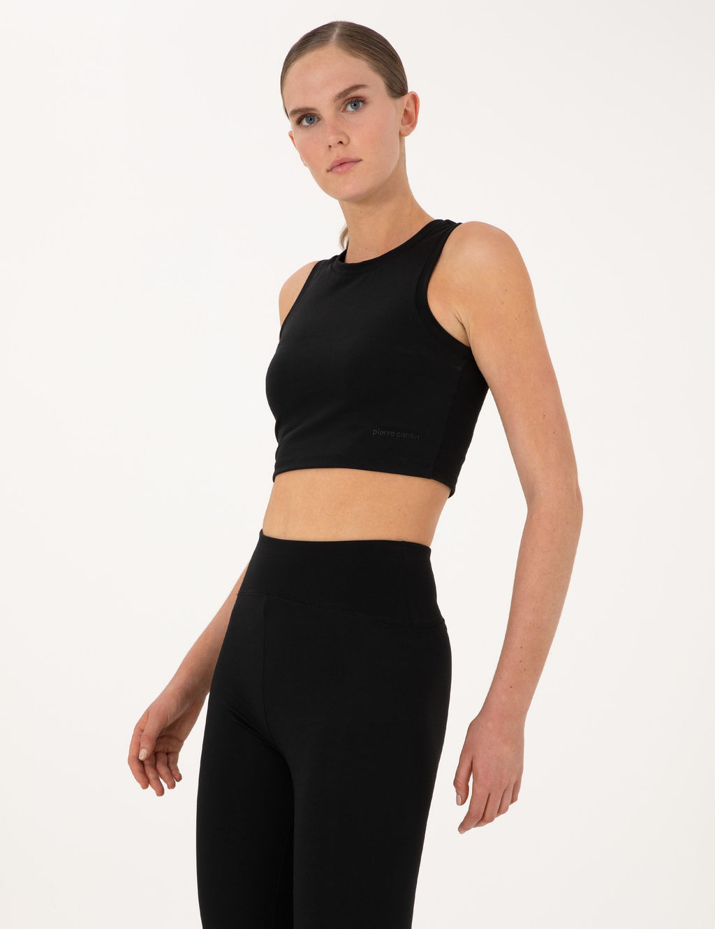 Siyah Crop Top Bustiyer - Pierre cardin фото 3