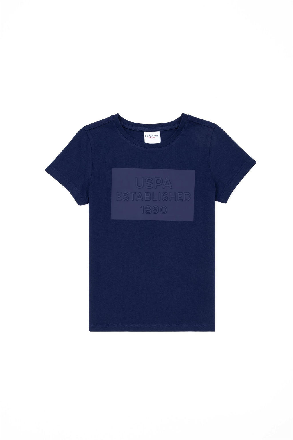 Детская темно-синяя футболка - U.s. polo assn фото 4