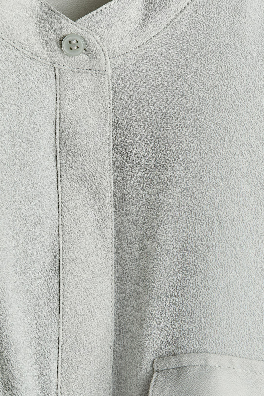 Blusa con cuello mao - H&m фото 5