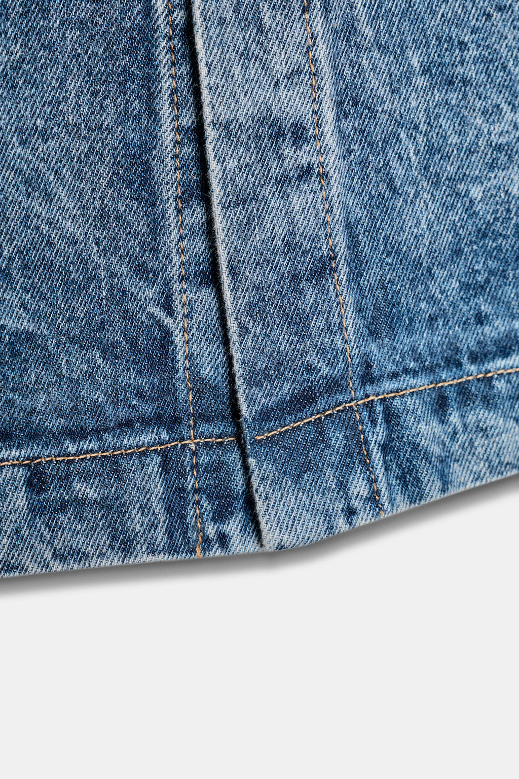 ZW COLLECTION DENIM MIDI SKIRT - Zara фото 9