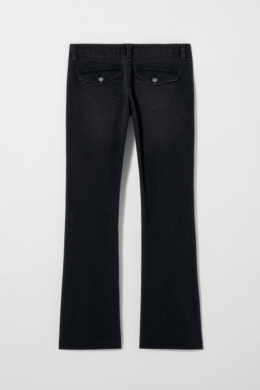 KATE MOSS X ZARA LOW-RISE FLARE JEANS фото 3