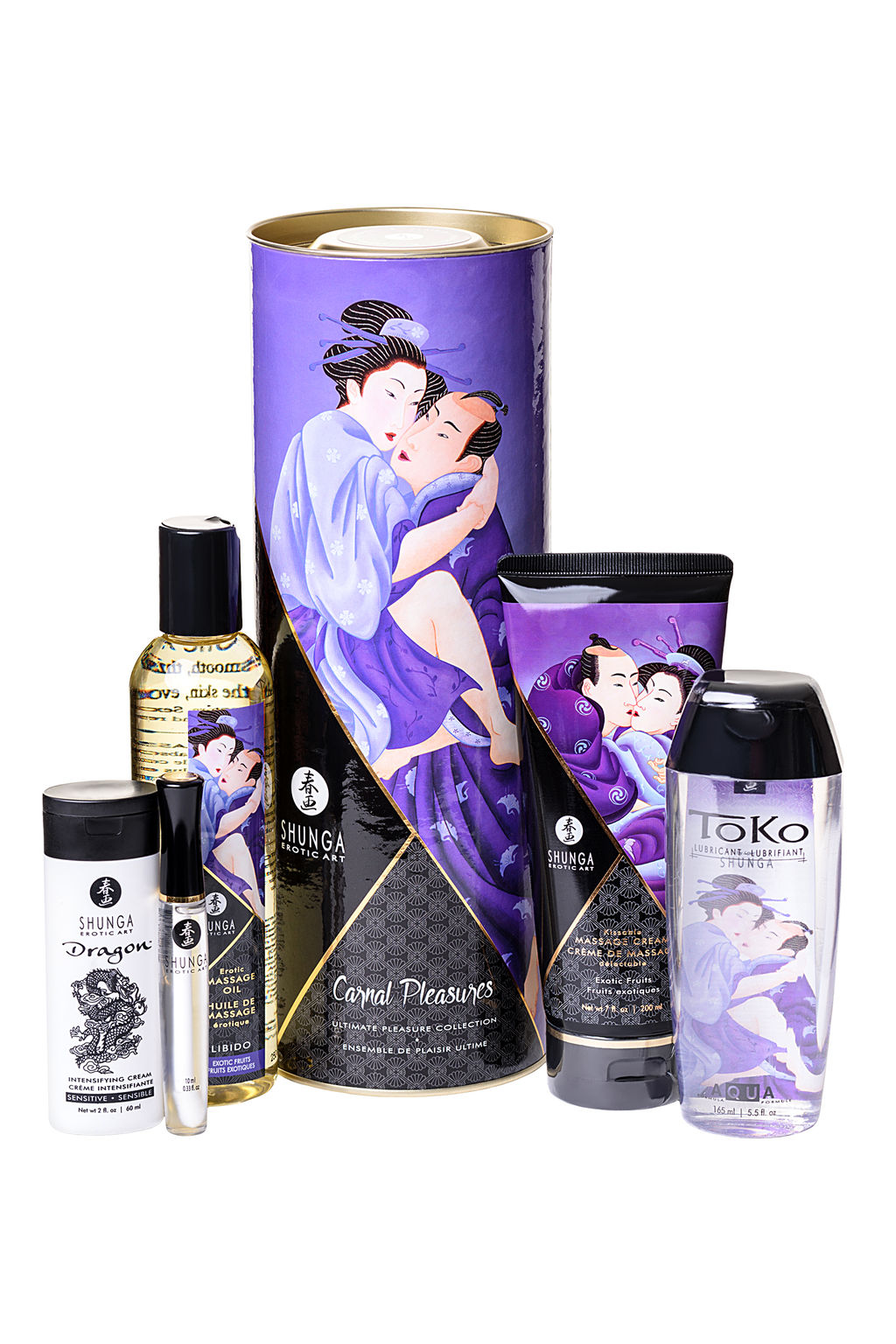 Подарочный набор Shunga Плотские утехи Carnal Pleasures, 5 средств