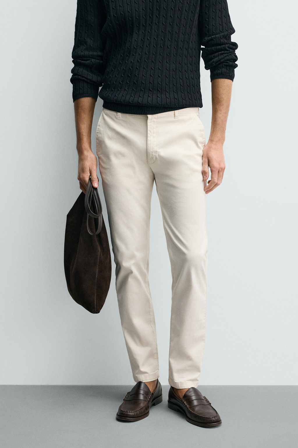 PANTAL?N CHINO SKINNY FIT / Crudo - Zara фото 2