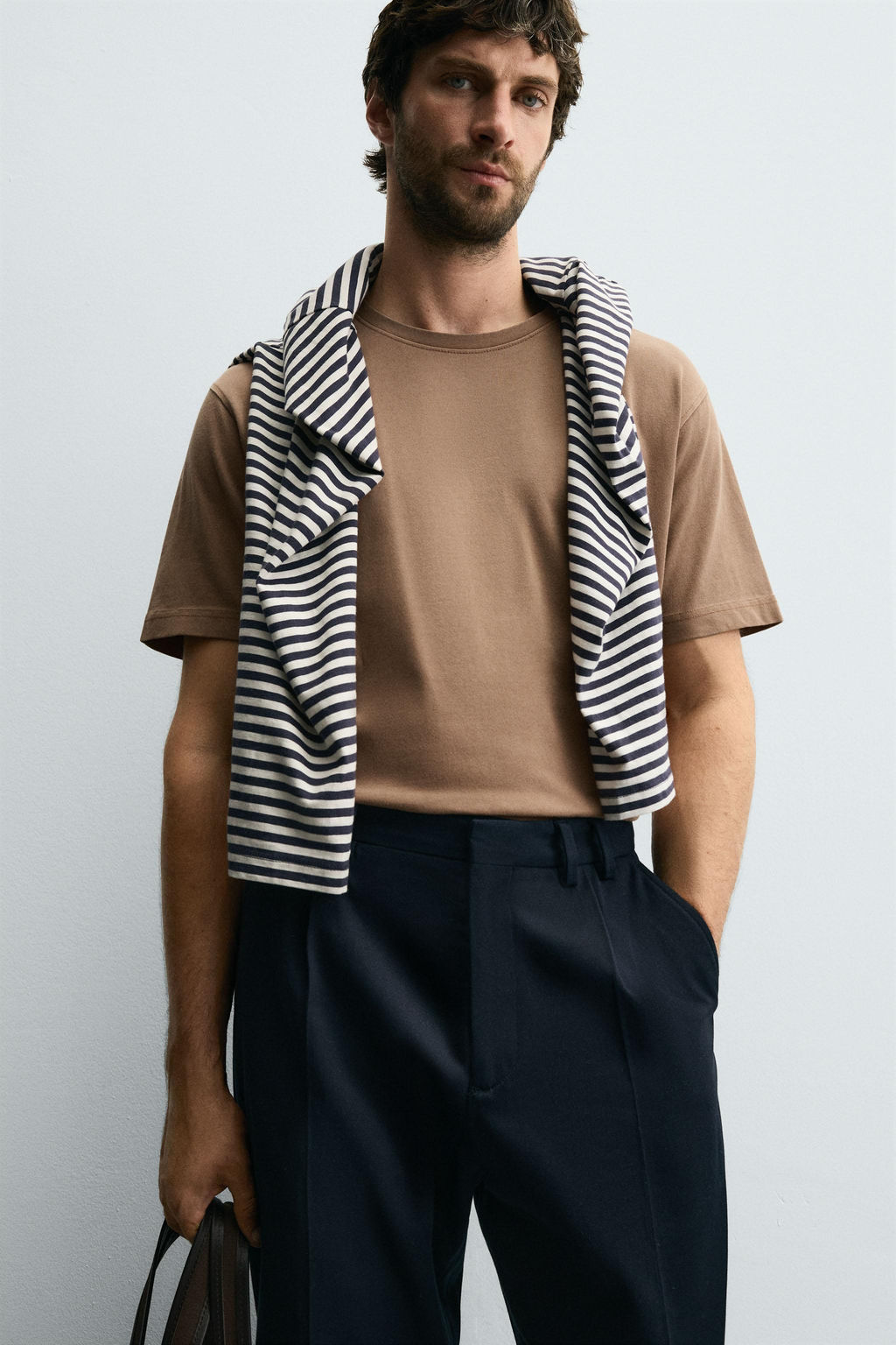 WASHED REGULAR FIT T-SHIRT - Zara фото 8