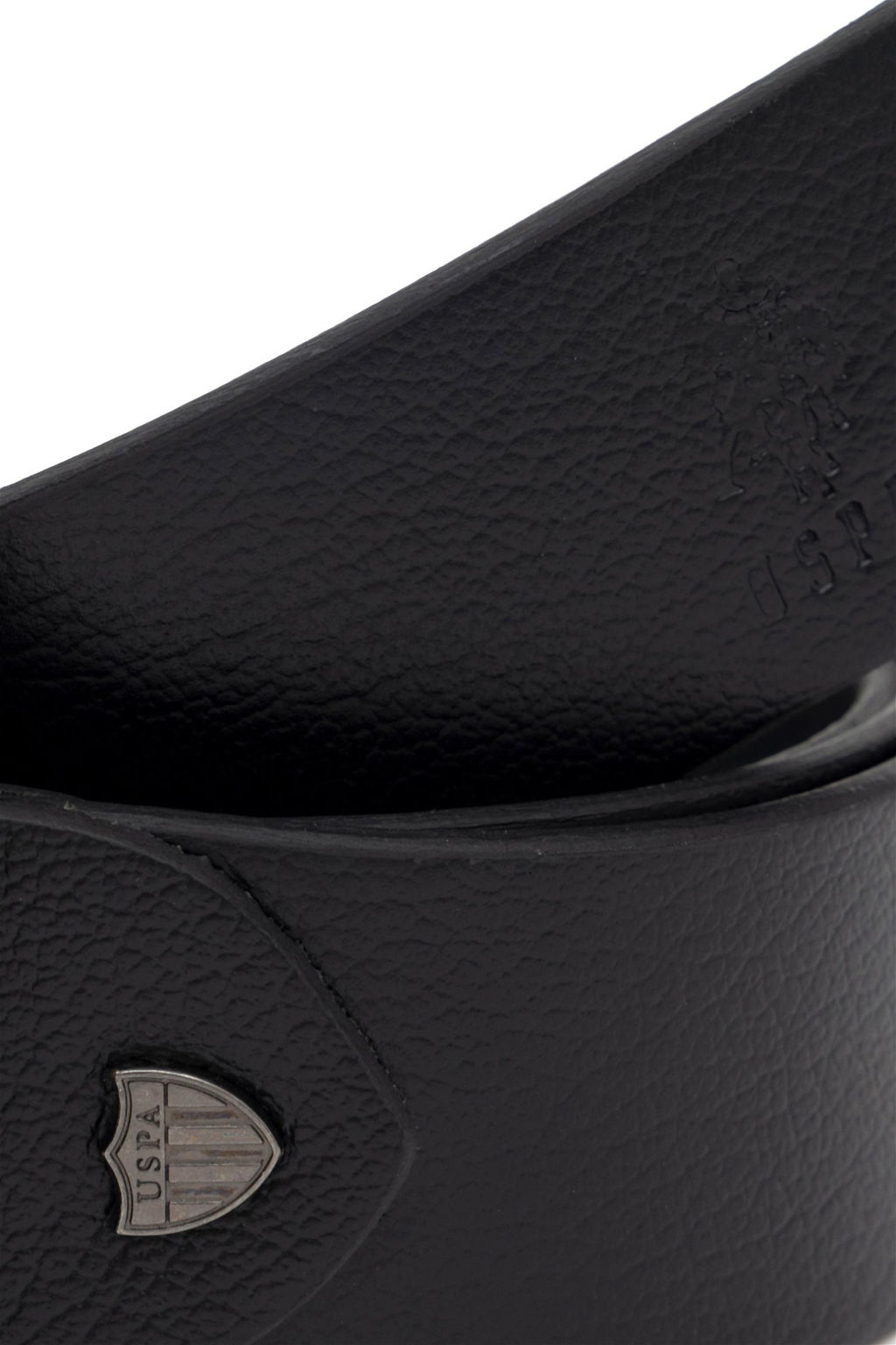 Мужской черный пояс - U.s. polo assn фото 4
