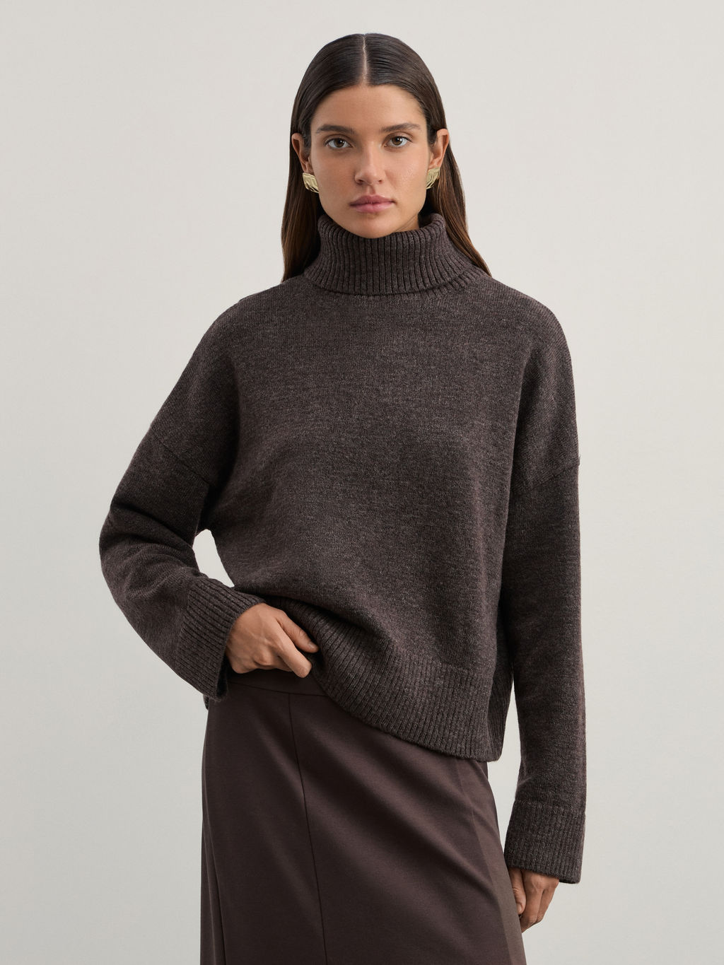 Джемпер с добавлением шерсти / Zarina  фото 2