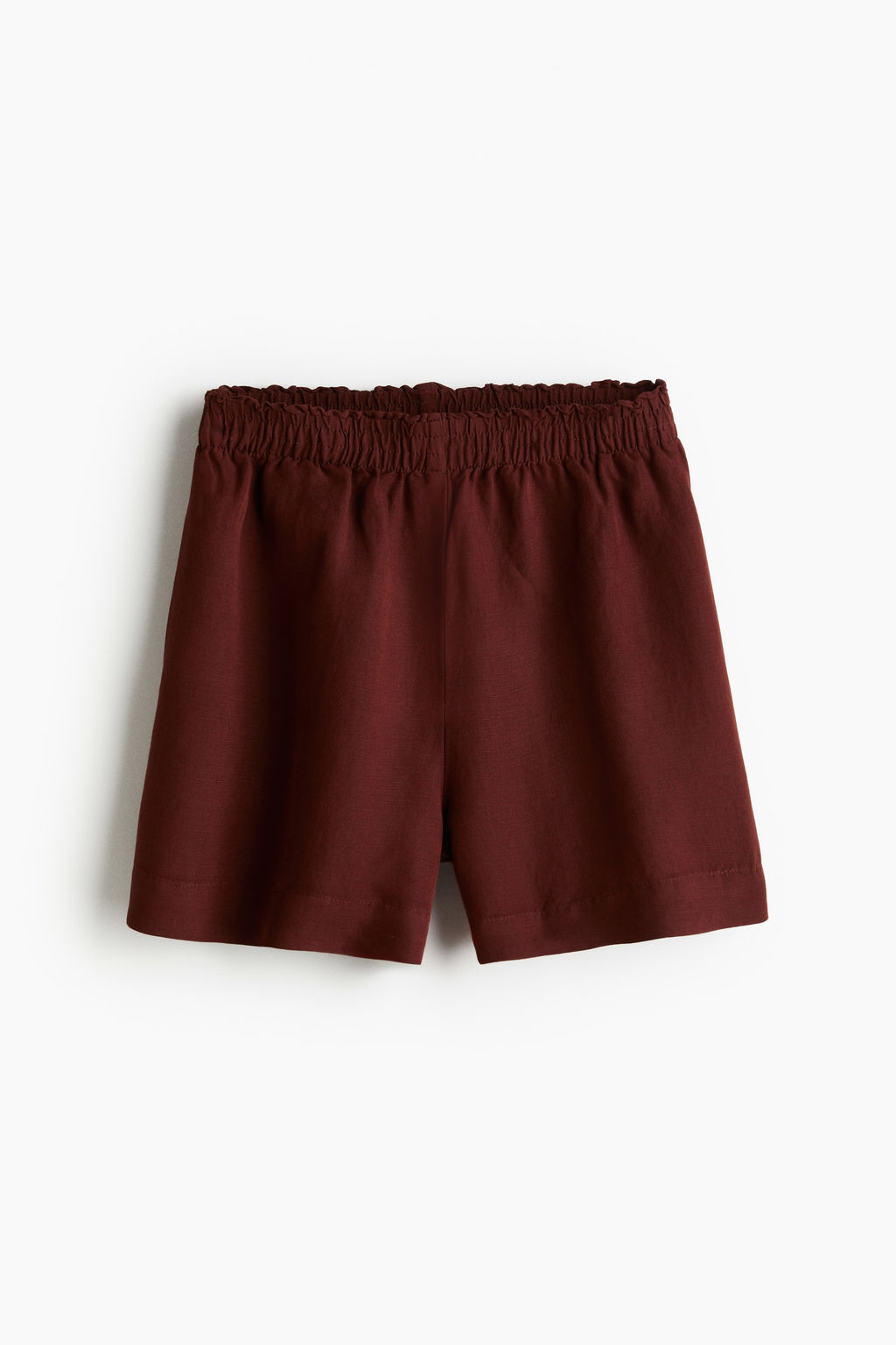 Pantalon corto en mezcla de lino - H&m фото 7