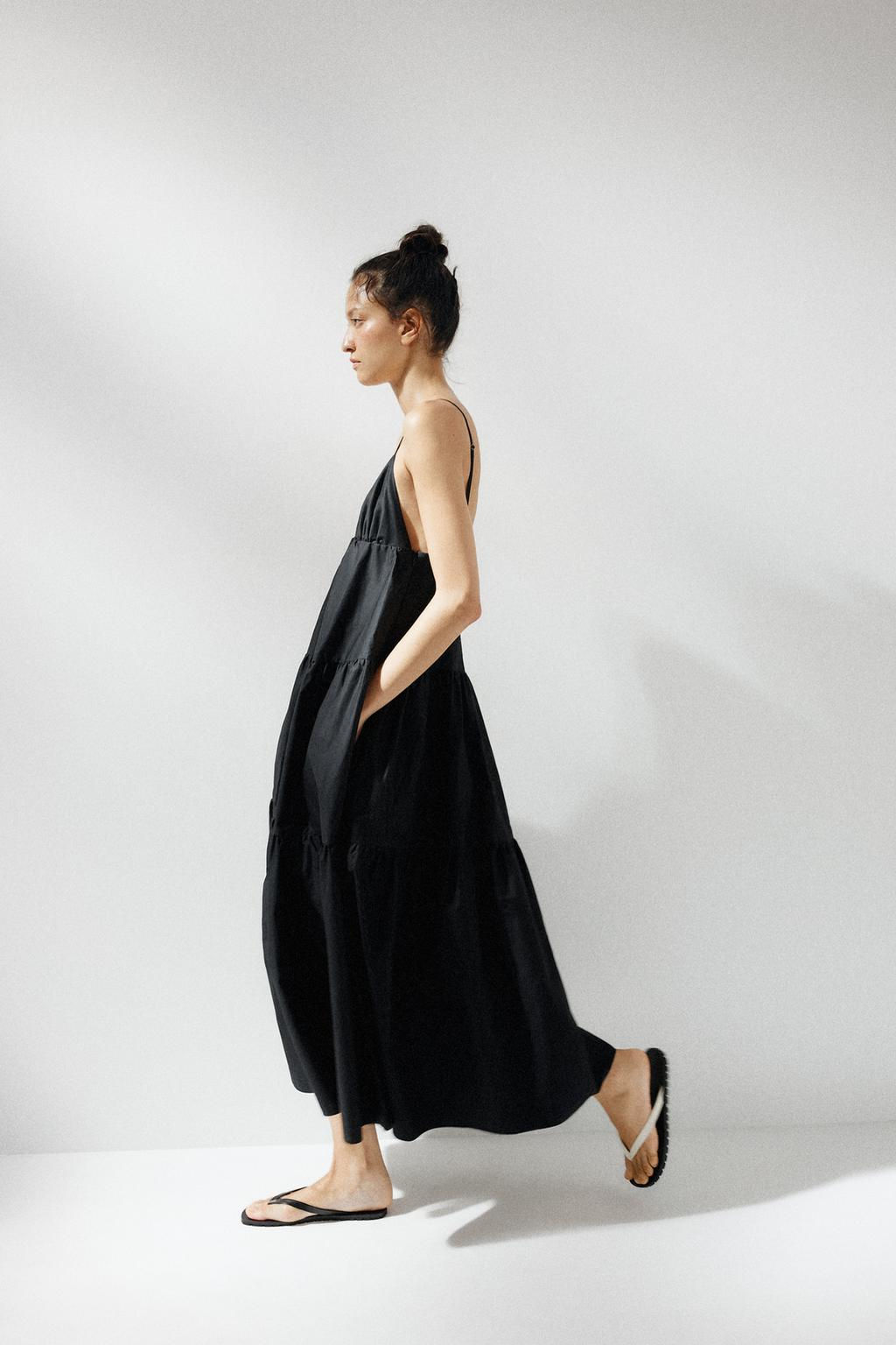 PANELLED MIDI DRESS - Zara фото 5