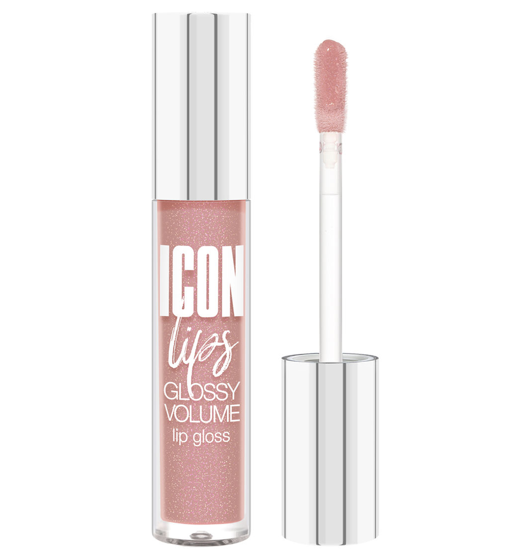 Luxvisage ЛВ Блеск для губ с эффектом объема ICON lips glossy volume № 505 светло коричневый