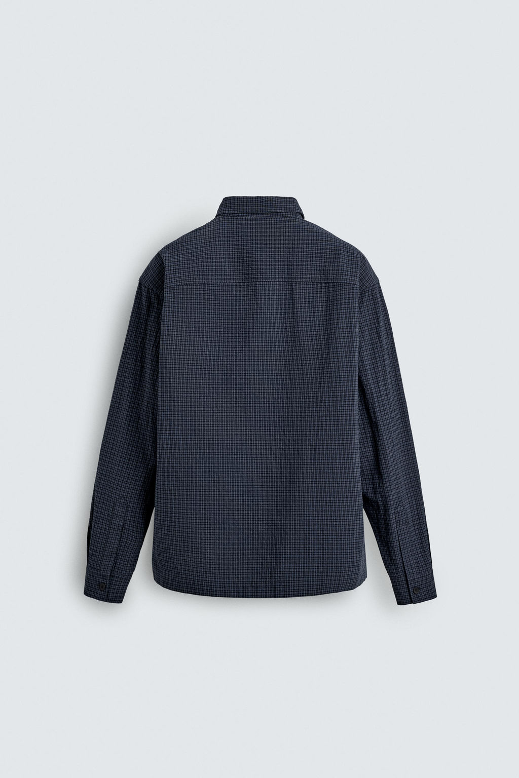 CAMISA POLO REGULAR FIT CUADROS / Azul - Zara фото 8