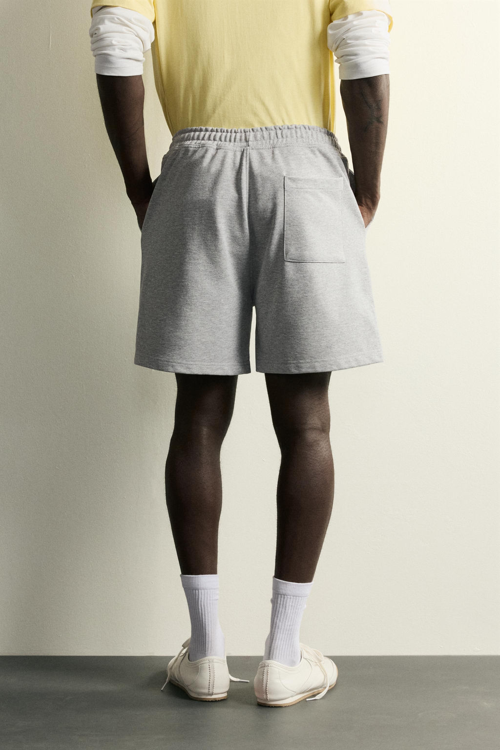 BERMUDA JOGGER RELAXED FIT / Gris vigor? - Zara фото 3
