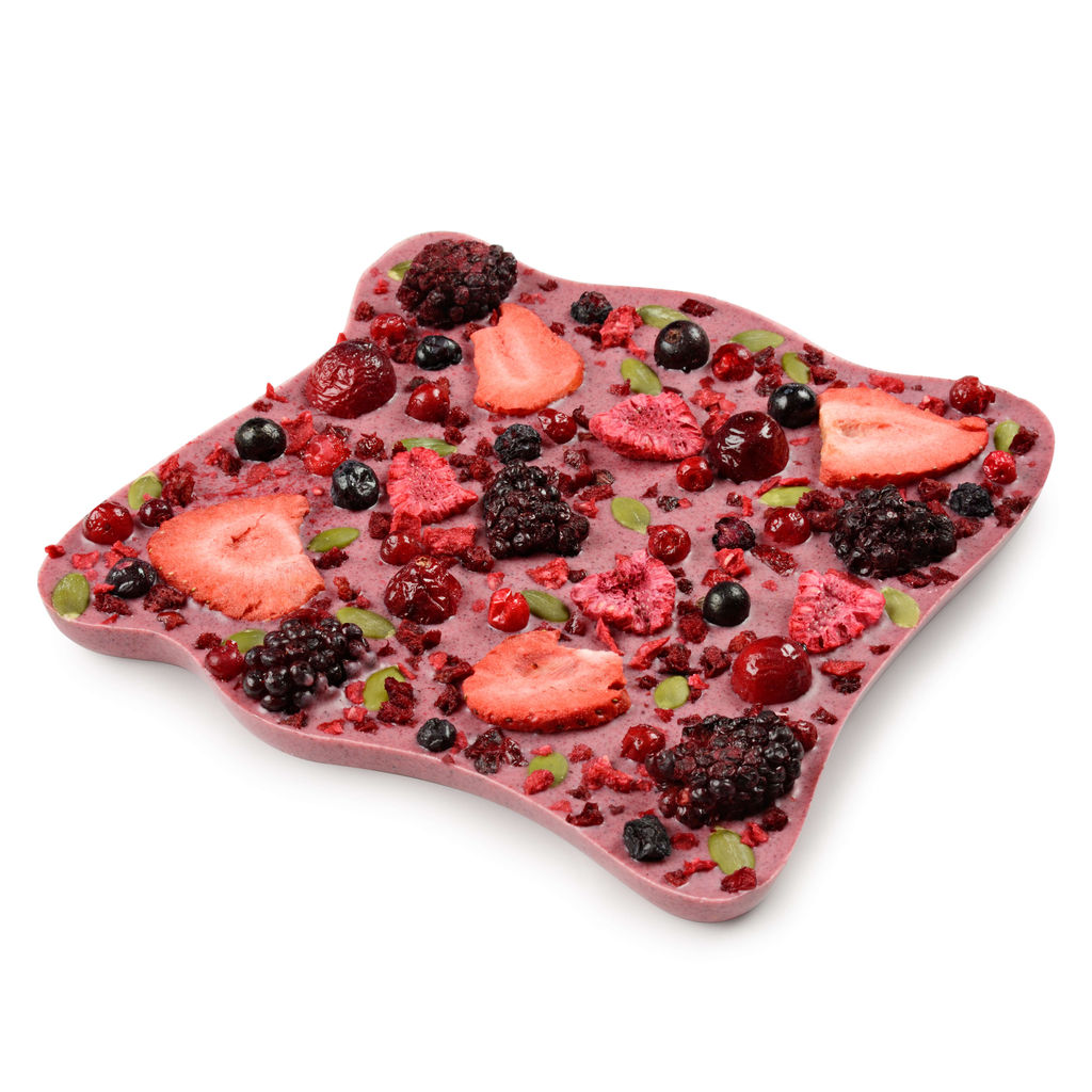 Шоколад белый с украшением Ягодный бум 150 гр - Chokodelika фото 2