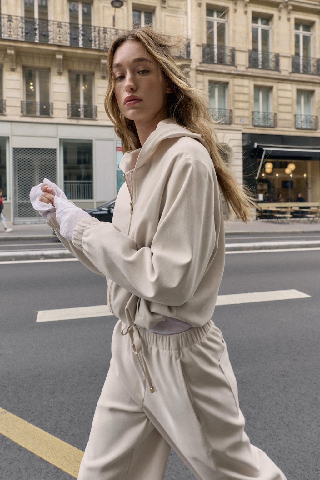 WIDE-LEG TROUSERS WITH ELASTIC WAISTBAND - Zara фото 15