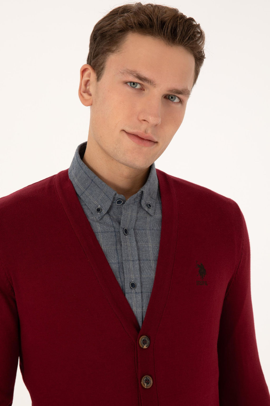 Erkek Bordo Basic Triko H_rka - U.s. polo assn фото 2